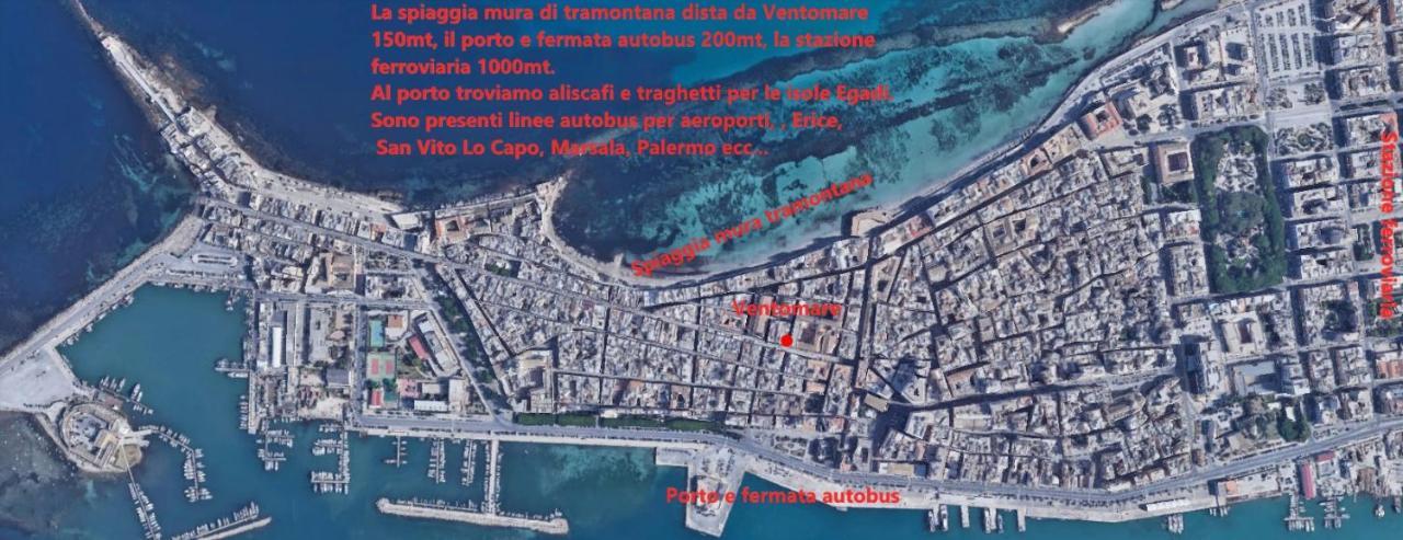 Willa Ventomare Trapani Zewnętrze zdjęcie